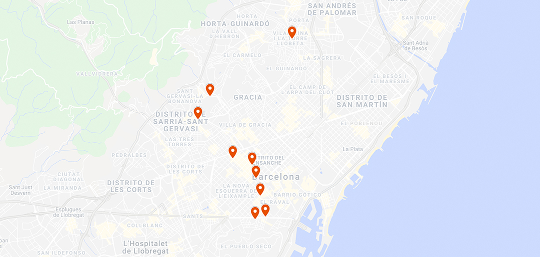 Mapa Jespac